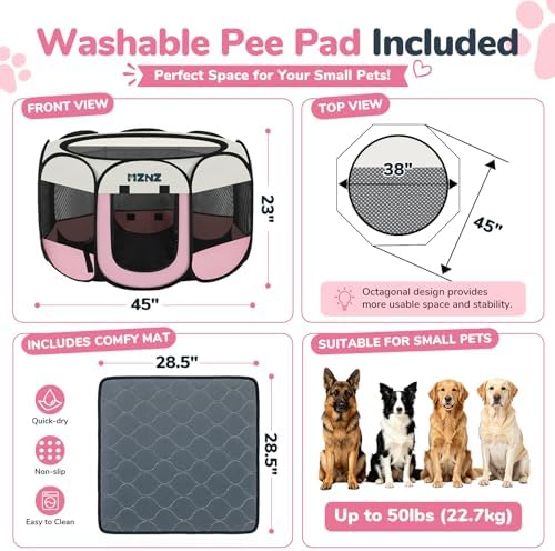 Dog Cat Small Animal Puppy Playpen Crate - Image 2