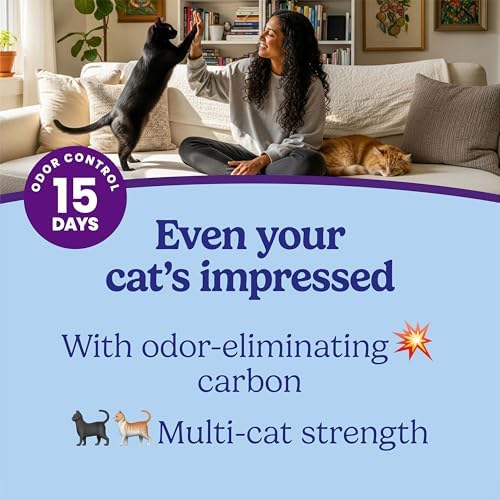 Fresh Step Advanced Odor Shield Multi Cat Clumping Cat Litter, 18.5 lb - Image 3
