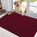 OLANLY Dog Door Mat for Muddy Paws 36x24, Ultra-Absorbent Chenille Mud Mat by OLANLY