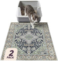 Lovewag Cat Litter Mat, Litter Box Mat, Sage Forest, 2 Pack by Lovewag