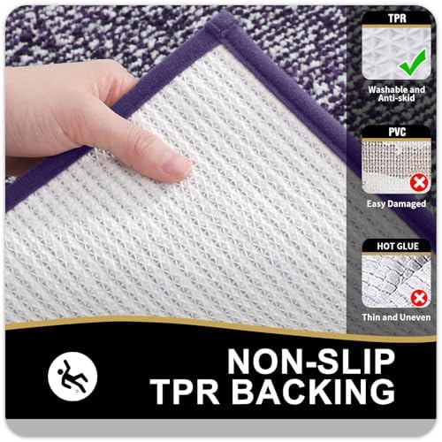 OLANLY Bathroom Rugs 30x20, Soft Absorbent Microfiber Bath Rugs - Image 4