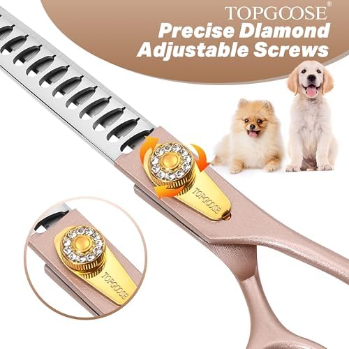 Thinning Shears for Dogs and Cats Pet Grooming Scissors Chunkers Shears 440C - Image 6
