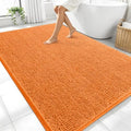 OLANLY Large Bathroom Rugs 70x46, Extra Soft Absorbent Chenille Bath Rugs by OLANLY