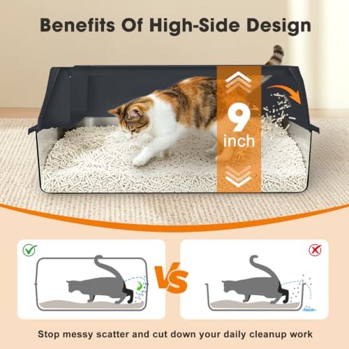 AIPERRO Stainless Steel Litter Box - Image 4