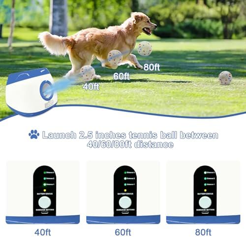 SOCO Automatic Ball Launcher for Dogs Large- 3 Distance Settings w/Remote - Image 2