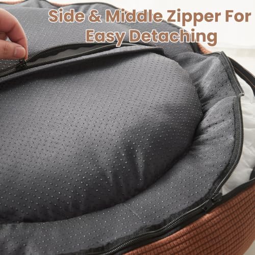 30 inches Soft Touch Fleece Donut Dog Bed - Image 5