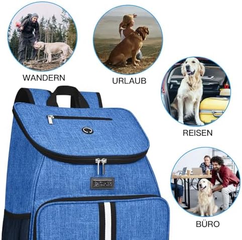 BAGLHER丨Dog Travel Bag, Airline Approved Pet Supplies Backpack, Dog Travel - Image 6