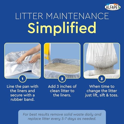 Cat Litter Box Sifting Liners Alfapet - Image 6
