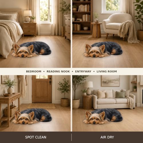 3D Realistic Dog Shaped Bath Mat & Floor Rug - Image 6