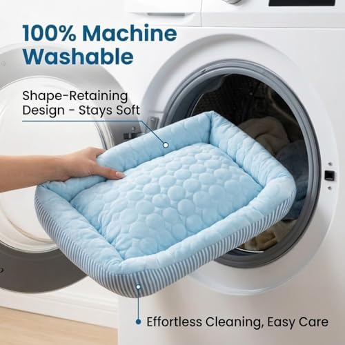 Cooling Dog Bed for Large Medium Small Dogs, Breathable Dog Cooling Mat - Image 4