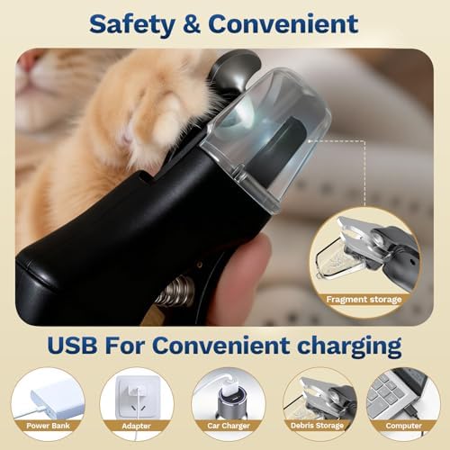 2 in 1 Dog Nail Clippers & Cat Nail Clippers Trimmers - Image 3
