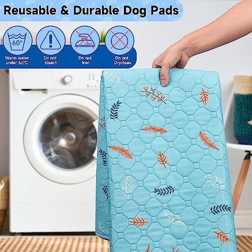 Sunheir Washable Pee Pads for Dogs 72"x72", Extra Large Reusable Puppy Pads Pet - Image 3