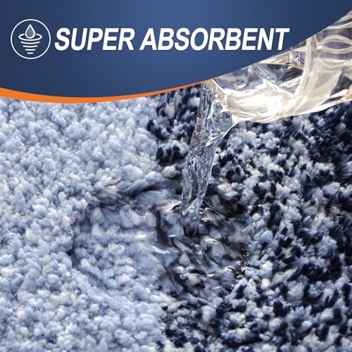OLANLY Large Bathroom Rugs 50x30, Extra Soft Absorbent Microfiber Bath Rugs - Image 4