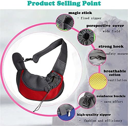 Love Dream Dog Sling Carrier for Small Dogs Cat Puppy Crossbody Bag Carrier - Image 4