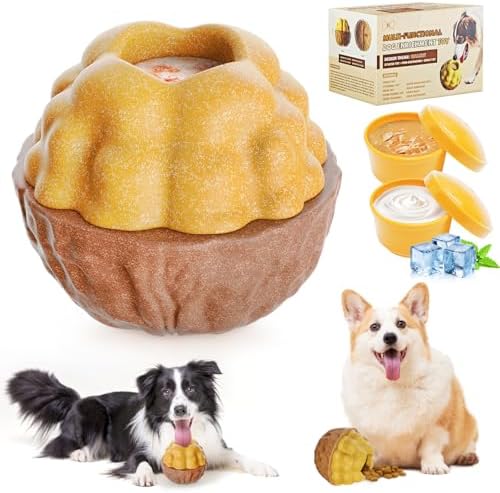 Dog Frozen Treats Toy, Cognitive Dogs Brain Stimulation Puzzle Toys by Anoodi
