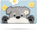 Molesun Schnauzer Bath Mat 16x24, Soft Absorbent Microfiber Bath Rugs by Molesun