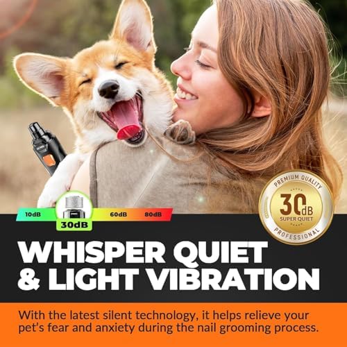Ultra Quiet Dog Nail Grinder Kit Safe & Silent - Image 3