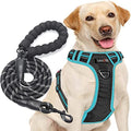 tobeDRI No Pull Dog Harness Adjustable Reflective Oxford Easy Control Medium by tobeDRI