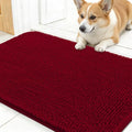 OLANLY Dog Door Mat for Muddy Paws 30x17, Super Absorbent Chenille Mud Mat by OLANLY