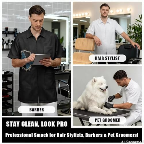 Dog Grooming Apron Waterproof, Professional Design Water Hair Proof - Image 5
