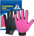 Pet Hair Removal Glove with 255 Silicone Tips by DELOMO