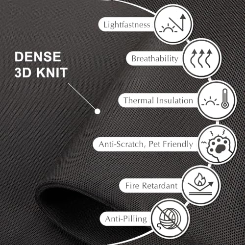 DECOLAB Freestanding Room Partition Divider Panel 29"x65" Midnight - Image 5