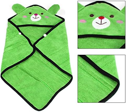 Goclothod Pet Hooded Bath Towel Puppy Drying Bath Towel Absorbent Bathrobe Warm - Image 2