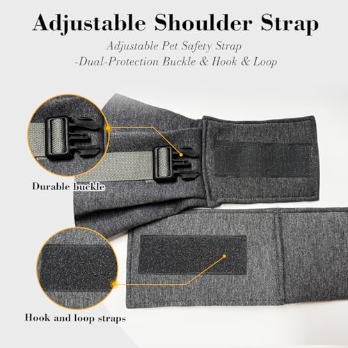 Dog Sling Carrier for Small Dogs up to 15 lbs, Hands-Free, Size M - Image 4