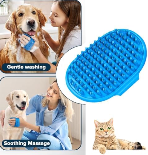 Dog Grooming Gloves, Dog Washing Gloves Bathing Cat Brush Pet-Showerheads - Image 7