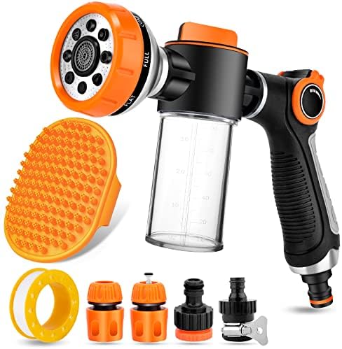 Dog Washing Hose Attachment, Soap Sprayer Hose Attachment by YCCOKJJ