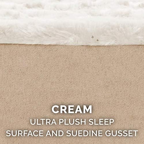 Furhaven Replacement Dog Bed Cover Ultra Plush Faux Fur & Suede Mattress - Image 4