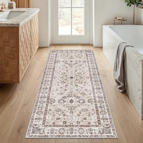 2x5 Non Slip Hallway Runner: Machine Washable Small Rug - Image 2