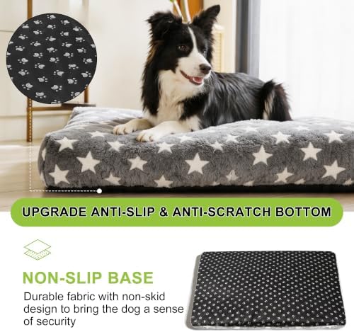Orthopedic Dog Bed for Large Dogs, Washable Dog Mat - Image 3