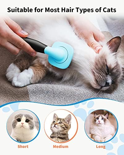 Glendan Dog & Cat Brush- Slicker Pet Brush- Shedding Grooming Tools - Image 6