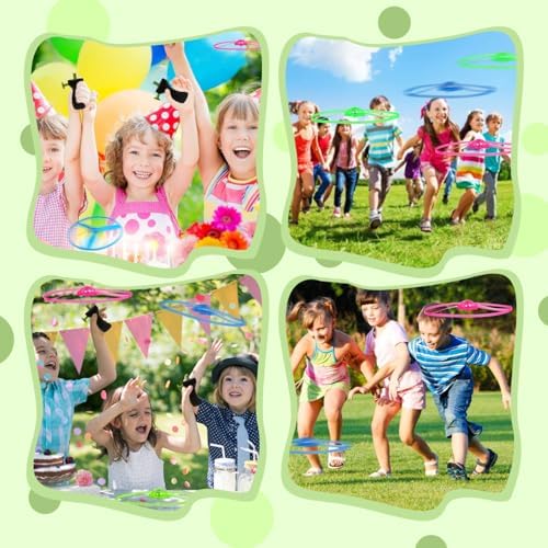 M.best 4 Sets LED Flying Set, Fun Flying Saucers Toys - Image 6