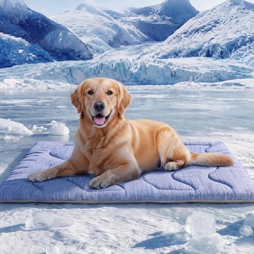 Dog Cooling Mat, Portable & Durable Cooling Mat by ASENKU