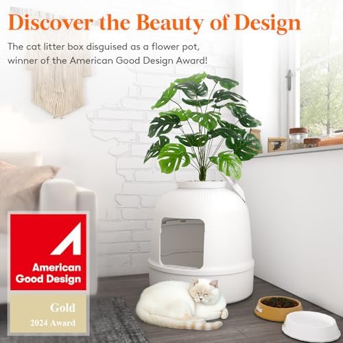 Lifewit Hidden Plant Cat Litter Box - Image 2
