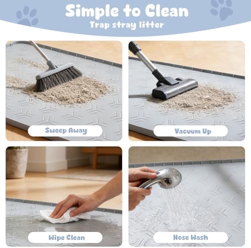 JUJOMAT Cat Litter Box Mat - Image 4