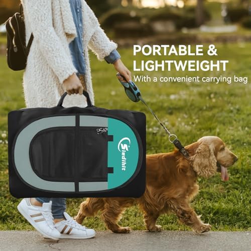 Siedihit Playpen for Middle Dog Cat, Dogs Tent Crate Cage Indoor - Image 6