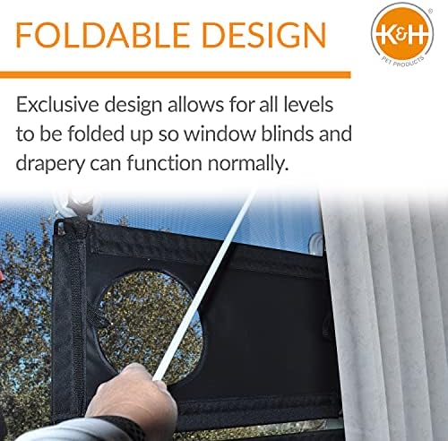 K&H Cat Window Perch, EZ Mount Quad Stack - Image 4