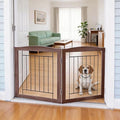 ZJSF Freestanding Foldable Dog Gate by ZJSF