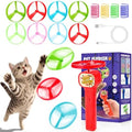 BABORUI Cat Toy Disc Launcher, Rechargeable Interactive Cat Fetch Toy Launcher by BABORUI