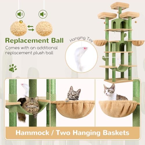 Globlazer Big XXL Cactus Cat Tower - Image 5