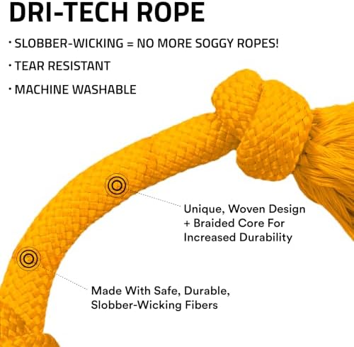 Playology Tug Rope Dog Toys for Medium Dogs - Image 2