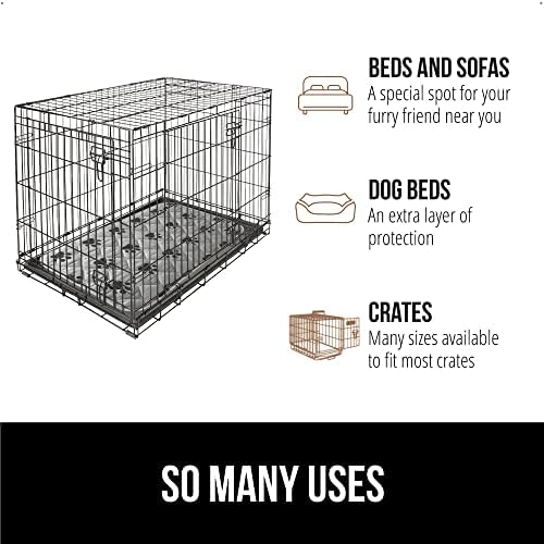 GORILLA GRIP Washable Puppy Pads, Slip Resistant Dog Crate Mat, 2 Pk - Image 6