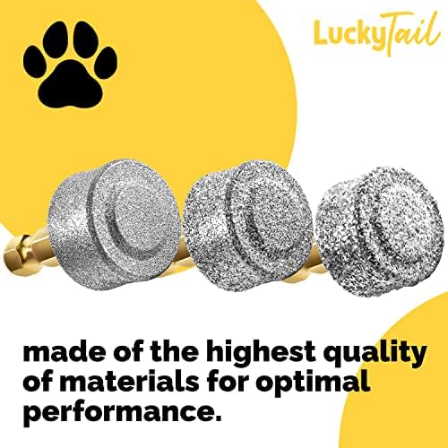 LUCKY TAIL - Dog Nail Grinder - Regular, Hard & Soft Replacement Head - Small & - Image 5