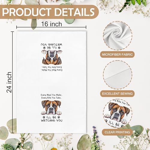 Funny Boxer Dog Kitchen Towels Decor Gifts - Image 7