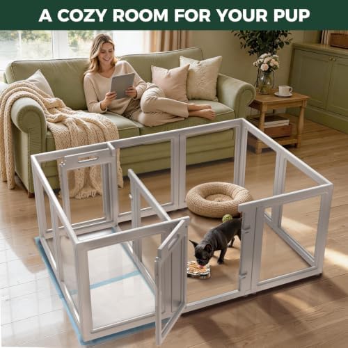 FXW AuraSpace Acrylic Dog Playpen System - Image 2