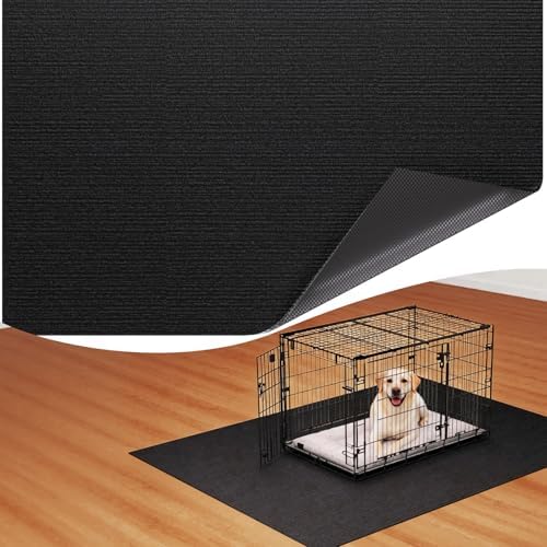 Dog Crate Mat, 32 in X 50 in Dog Playpen Mat Kennel Mat by Providinglifelongserviceforyourbetterlife