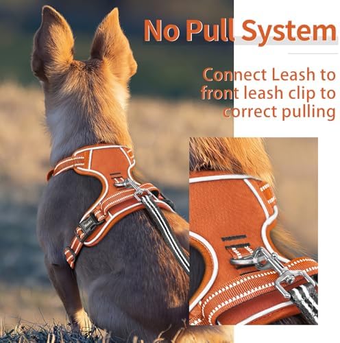 HEELE Dog Harness for Large Dogs No Pull Dog Vest Harness for Large Dog - Image 5